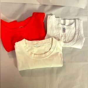 LOT/BUNDLE of three-boy’s size 6/8 t-shirts/tank tops